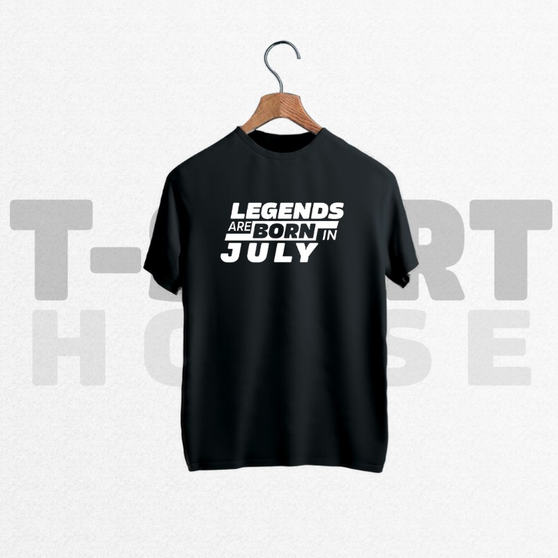 T-shirt Legends are born in July
